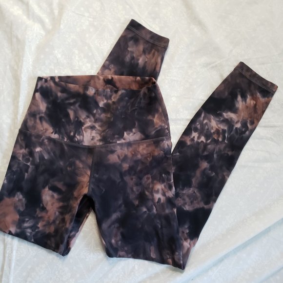 Lululemon Align Pant 28" - Diamond Dye Graphite Grey Pink Pastel - Size 6 - Picture 13 of 13